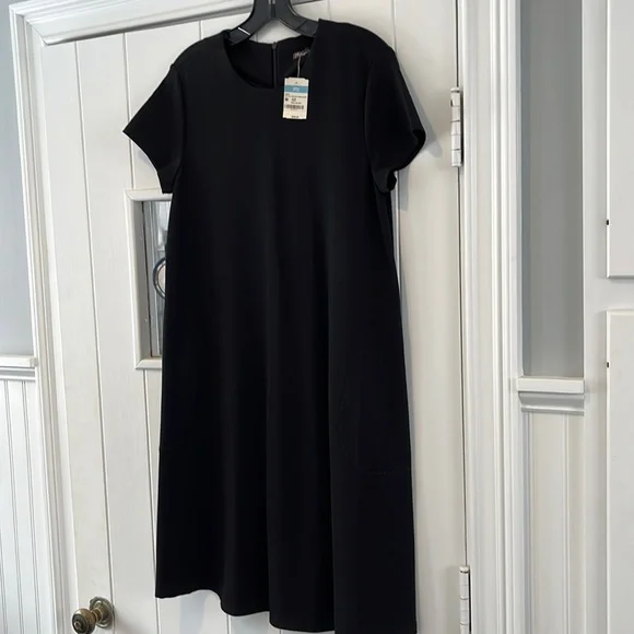 J.McLaughlin black shift dress - Picture 2 of 5